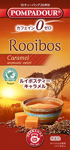 ポンパドール ルイボスティー キャラメル 10袋×12箱 送料無料