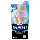 ソフィ 極ぴたFIT 通気コットンタイプ Lサイズ ベビーピンク(生理用品 サニタリーショーツ) 送料無料