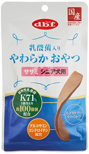 デビフ 犬用おやつ 乳酸菌入りやわらかおやつ ササミ シニア犬用 ささみ 40グラム (x 6) ( ...