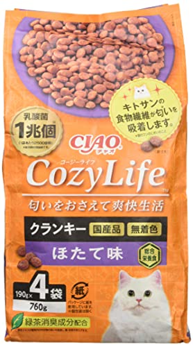 チャオ Cozy Lifeクランキ― ほたて味 送料無料