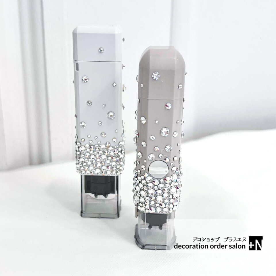 リニューアル 印鑑ホルダー 【シヤチハタ】朱肉つき印鑑ホルダー スワロフスキー ハンコ・ベンリ CPHN-A 印面サイズ 10〜12mm用 キラキラはんこケース ハンコケース 判子ケース はんこ入れ　ハンコ入れ はんこ収納 プレゼントにもおすすめ お手持ちの印鑑を差すだけ簡単 3