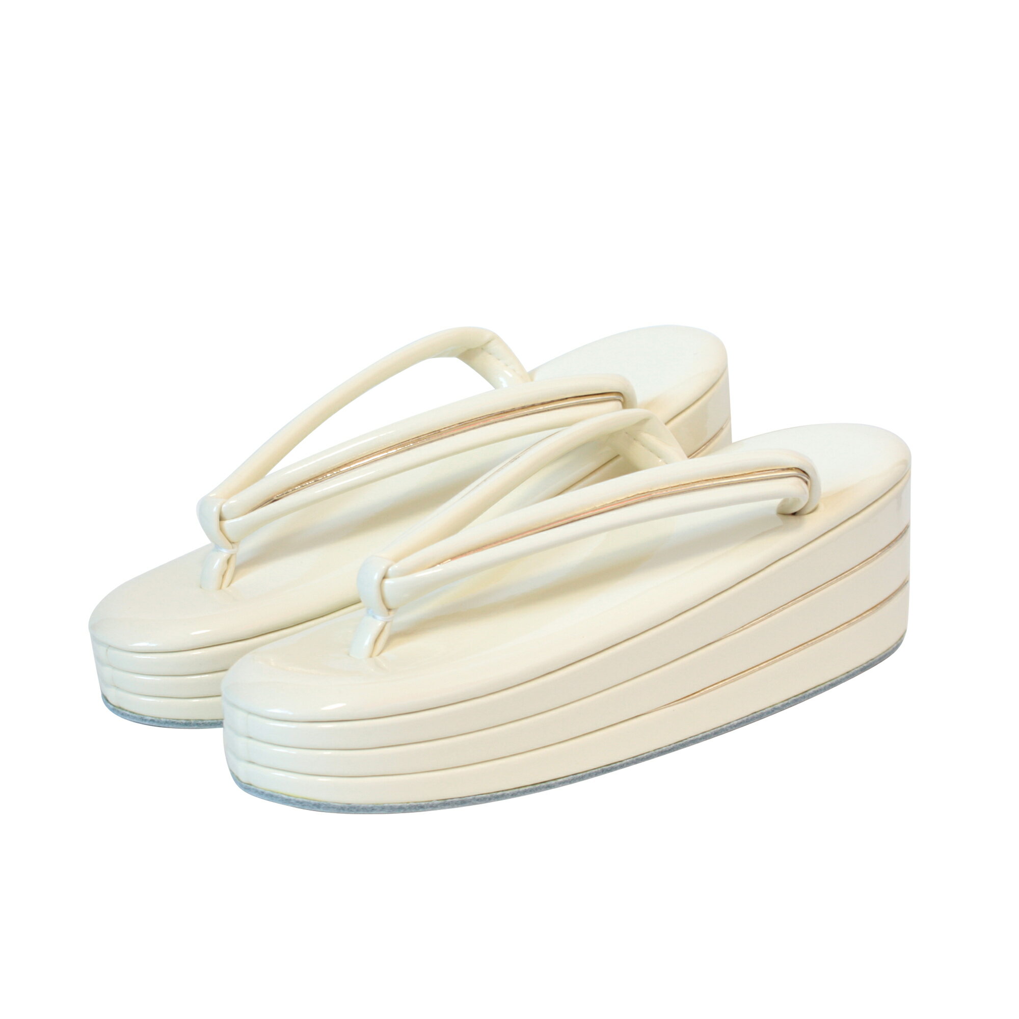 [矢野草履] 日本製 高級 草履 レディース エナメル アイボリー コルク台 五分三枚 フォーマル 成人式 結婚式 卒業式 振袖 着物 20cm 20.5cm 21cm 21.5cm 22cm 22.5cm 23cm 23.5cm 24cm 24.5cm 25cm 25.5cm 26cm 26.5cm サイズ S M L LL (2L) 大きいサイズ 2