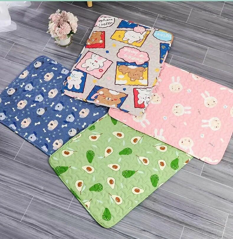 洗える ペット おしっこパッド 犬用 再利用可能 マット ベッド 尿 トレーニング 四季用