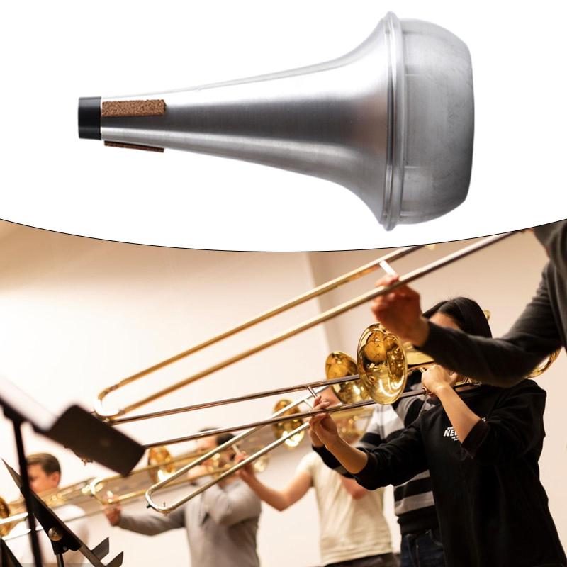 トロンボーンミュート ストレートミュート プロフェッショナル楽器アクセサリー 練...
