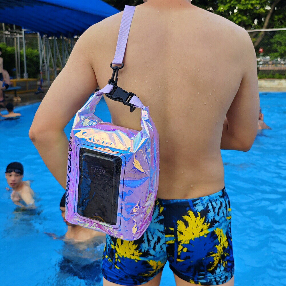 防水バッグ、スマホ防水ケース、透明窓防水バッグ、ショルダーストラップ防水バッグ、プール用防水バッグ、ビーチ用防水バッグ、