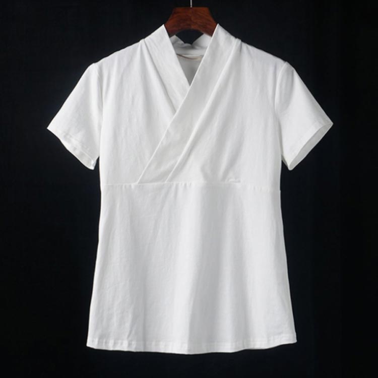 女性 肌着 作務衣用 レディース 肌襦袢 襦袢 半衿付き 下着 普段使い Tシャツ半襦...