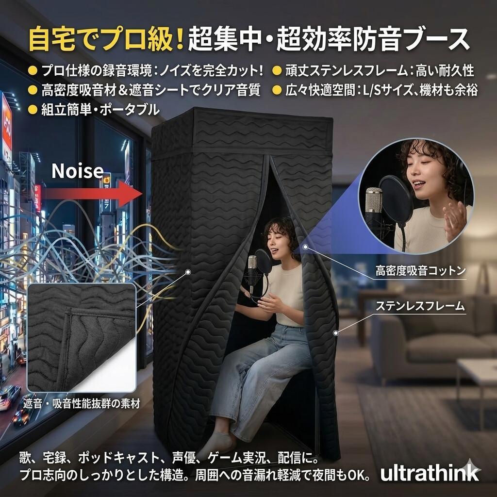 楽天市場】防音 テント（楽器・音響機器）の通販