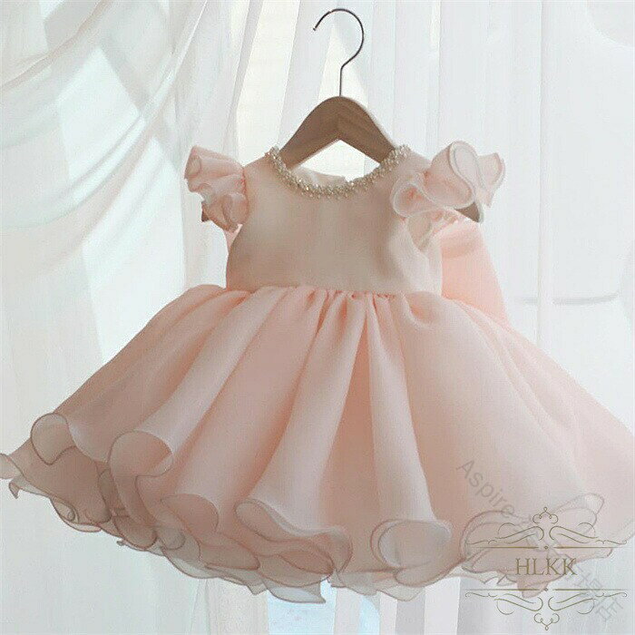 子供 ドレス ベビードレス 女の子 キッズドレス フォーマルドレス ワンピース 子供服 チュールドレス セレモニードレス ベビー ドレス 結婚式 お宮参り フリル お祝い プレゼント ギフ