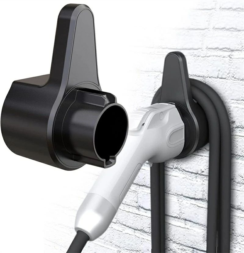充電器ホルダー Ev充電ケーブルホルダー EV充電器ホルダー EV充電ケーブルフック 充電器プラグフックノズルホルスター EV充電器ヘッドホ