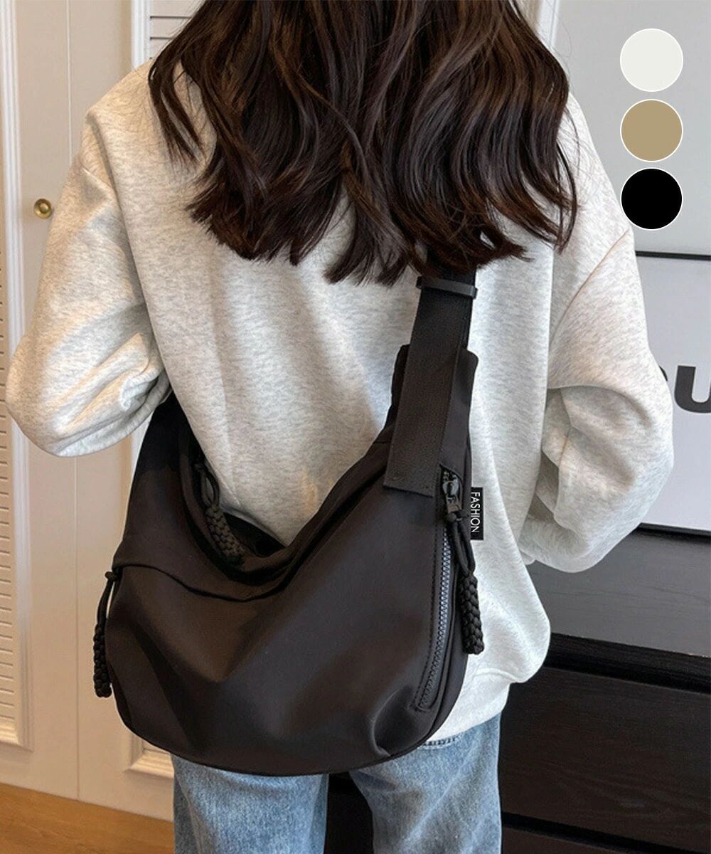 其它 - ショルダーバッグ ナイロン 多収納 無地 レディース 肩掛け 斜め掛け ボディバッグ ユニセックス カジュアル おしゃれ お出かけ マザーズバッグ 旅行かばん