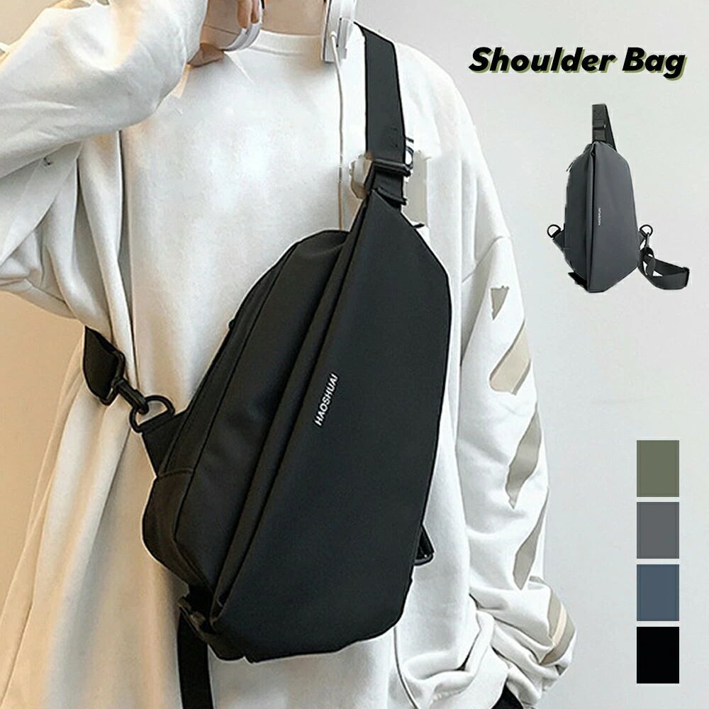 ショルダーバッグ 男女兼用 オルチャン ウエストポーチ 斜めがけ レディース シンプル 通勤通学 鞄 かばん 軽量 学生 ワンショルダー 韓国ファッション