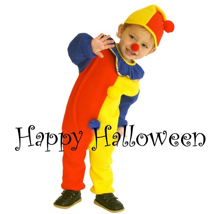 特価 ハロウィン コスプレ 子供 ピエロ 道化師 ピエロ服 赤鼻 子供服 こども 仮装 男の子 女の子 ボーイズ ガールズ 男児 女児 着ぐるみ 3点セット オールインワン 帽子 衣装 お化け ピエロに変身