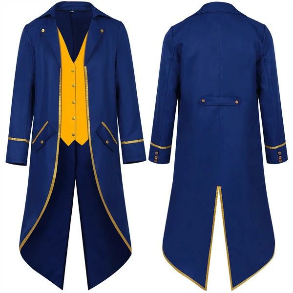 燕尾服 中世ヨーロッパ 貴族風 舞台 ジャケット タキシード 中世 忘年会 衣装メンズ コート 長袖コート..