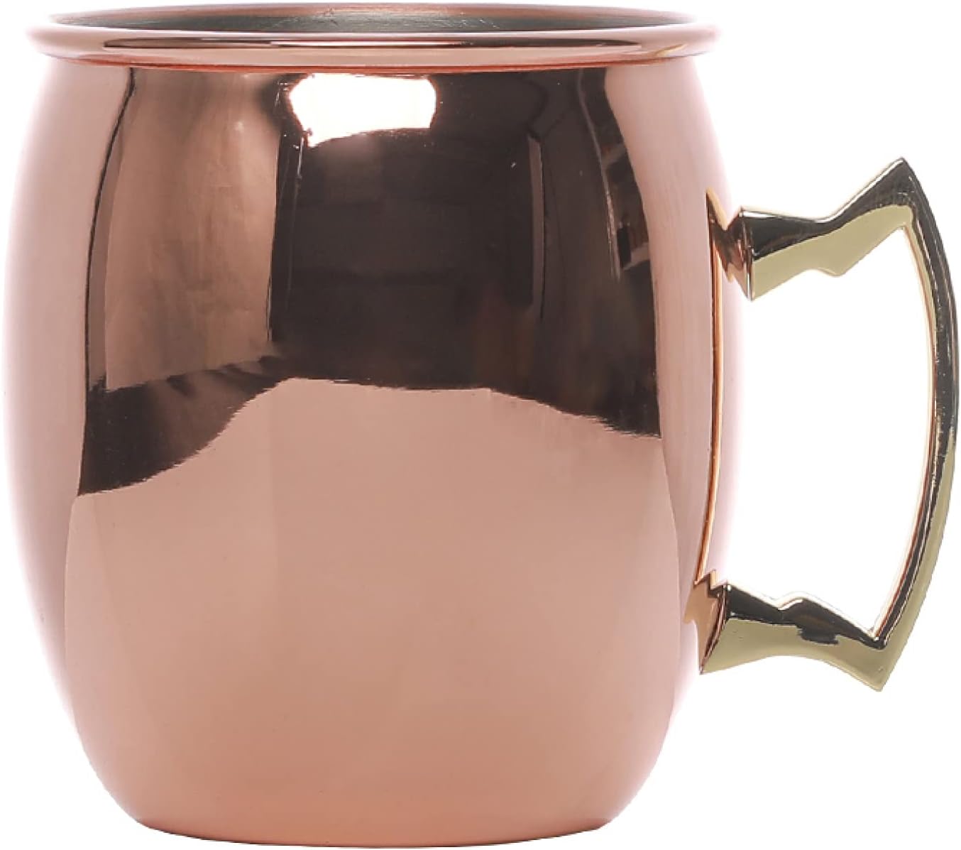 カクテルグラス ステンレス鋼 550ml マグカップ 銅カップ 結婚記念日の誕生日パーティーに最適 ユニセック ギフト ハンドル付き モスコミュール銅マグカップ 飲料 カップ