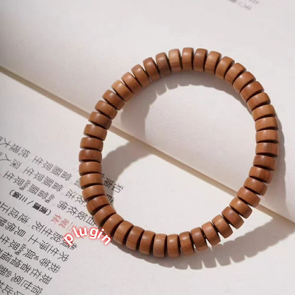 ポイント8倍【送料無料】老山白檀聖子丸珠ブレスレット仏珠緑白檀ブレスレットブレスレットブティック男女兼用高密度古材