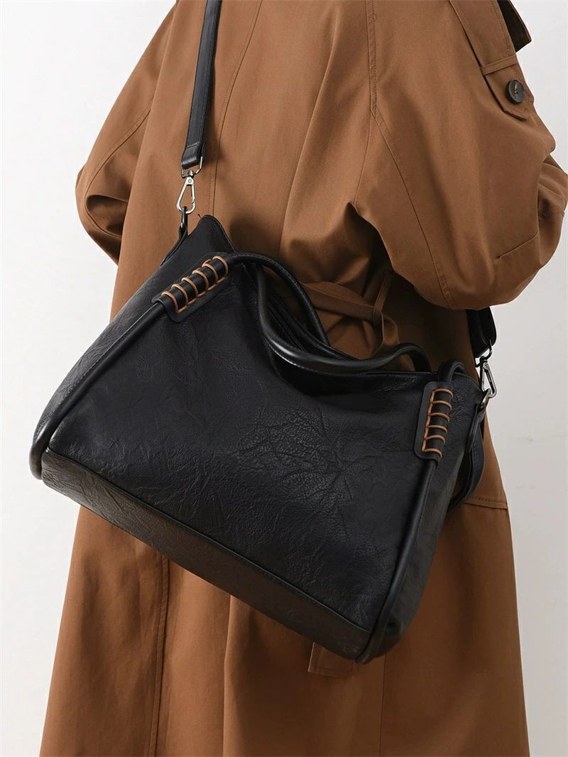 【収納力×上質】トートバッグ レディース バッグ トート ハンドバッグ 通勤バッグ 旅行バッグ 通勤 合皮 大容量 軽い 手提げ フェイクレザー ショルダー 大きめ 肩掛け カバン 自立 鞄 無地 A4収納 撥水 リラックス おしゃれ 高級感 フォーマル プレゼント