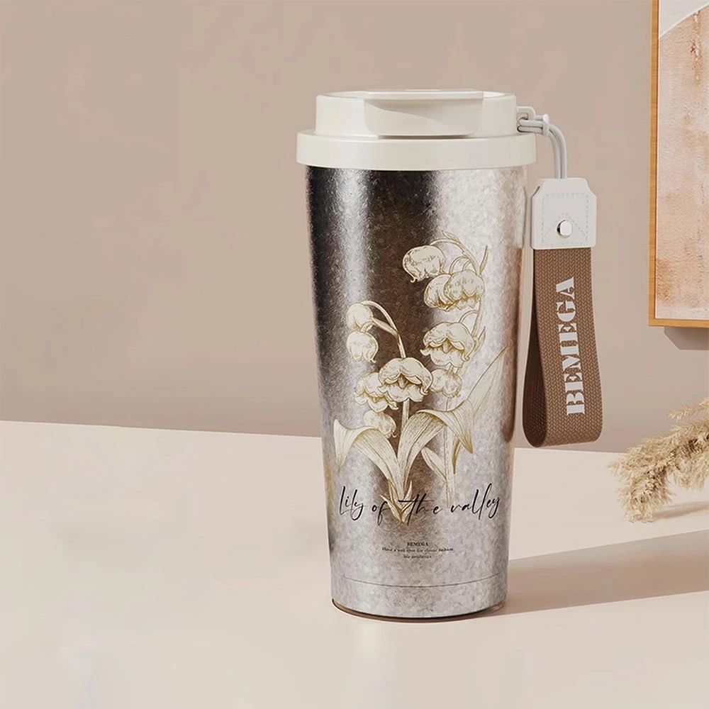 高級感漂う純チタン 水筒 ストロー付き 高級 直飲み タンブラー 蓋 フィルター付き コンパクト マグボ..