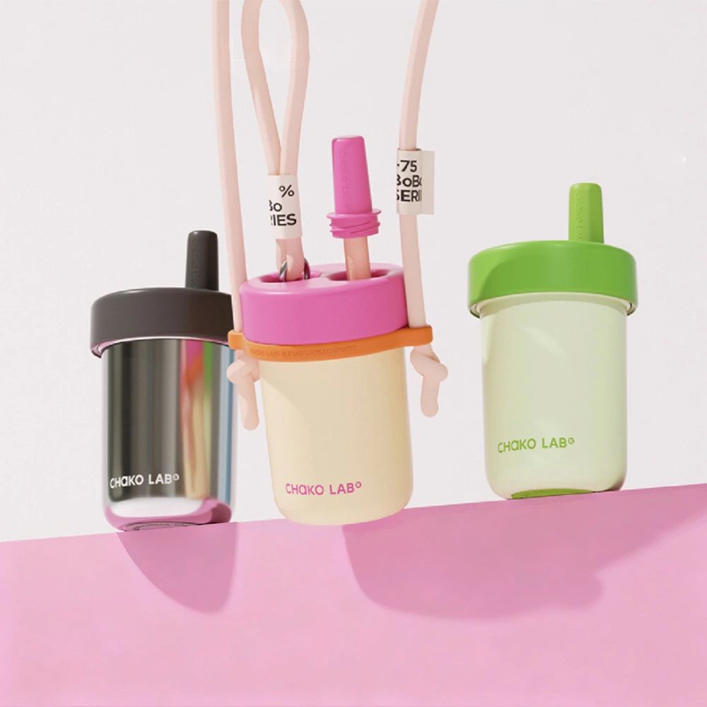 ins風 水筒 ストロー付き かわいい タンブラー 蓋付き コンパクト マグボトル 保温 保冷 持ち運び ボトル おしゃれ 真空断熱 ジュース コーヒー お茶 魔法瓶 ジム 通勤 通学 スポーツ アウトドア用 車載せでき 子供に誕生日 クリスマス プレゼント ギフト