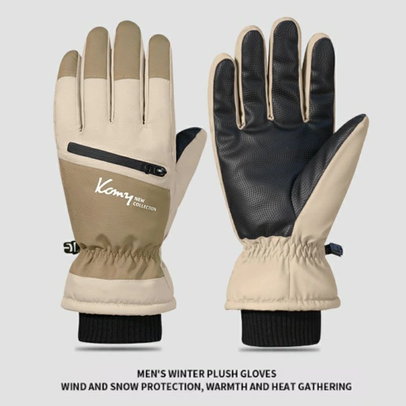 最新進化版 防水 グローブ 厚手 手袋 防寒 サイクルグローブ 中綿 自転車グローブ サイクリンググローブ 衝撃吸収パット スマホ対応 防水 防寒 手袋 タッチ...