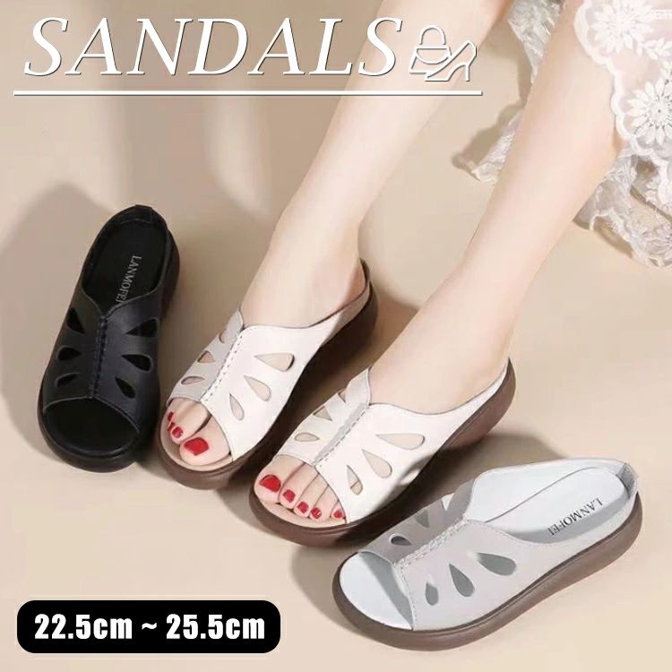 可愛い シューズ ハイヒール スポーツサンダル 前開サンダル トラップ 歩きやすい グル グルカサンダル 22.5-25.5cm レディース