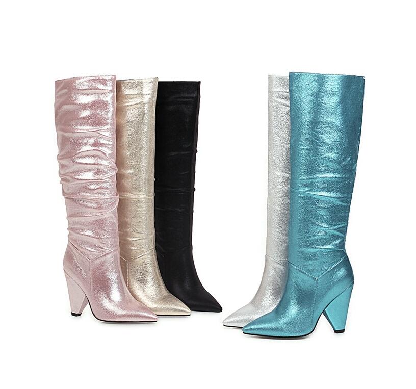 ミドルヒール 厚底