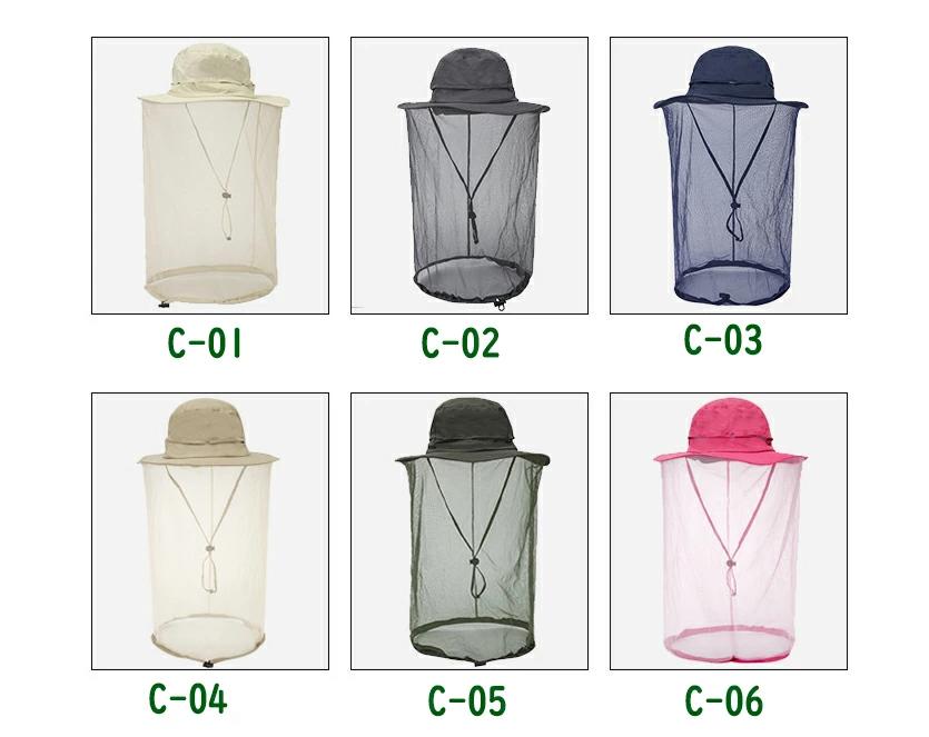 帽子 大人 通気性が 登山 キャップ 防虫 ネット付き 帽子 ハット アウトドア 撥水 ガーデニング 日焼け防止 日よけ 帽子 蚊避け