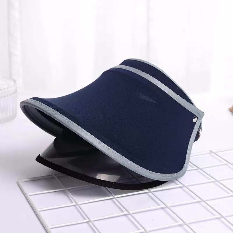 スポーツ シンプル 2重 無地 サンバイザー ガーデニング レディース 日よけ UV対策 紫外線 女性用 レジャー つば広 2WAY アウトドア