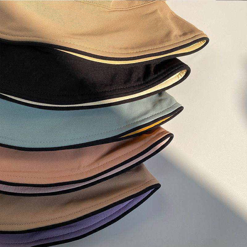 黒 バケハ 日焼け防止 レディース バケットハット 紫外線予防 紫外線対策 日よけ 小顔効果 自転車 裏地カラフル ベージュ 日除け