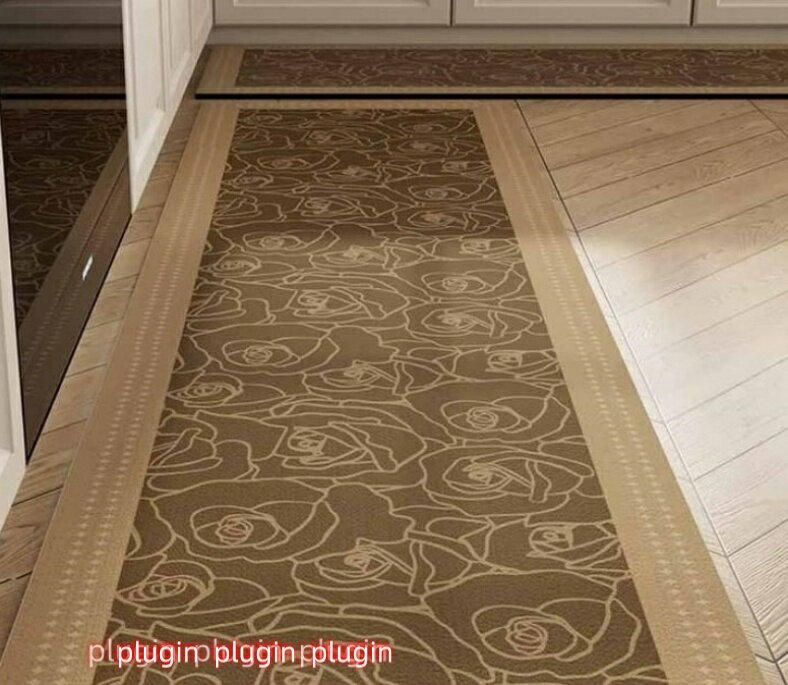 フラワー キッチンマット 拭ける 台所マット 玄関 フロアマット 無地 撥水 床保護 玄関マット 洗える 防ダニ加工 ふわふわ ホットカーペット対応 塩化ビニル キッチン 台所 マット 高耐久 防臭 防カビ 清潔 洗濯不要 かわいい 耐久性 ドアマット