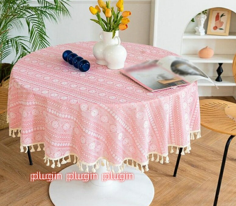 ボタニカル 植物柄 テーブルクロス おしゃれ 北欧 ナチュラル フリンジ付き 自然 ヴィンテージの大きな..