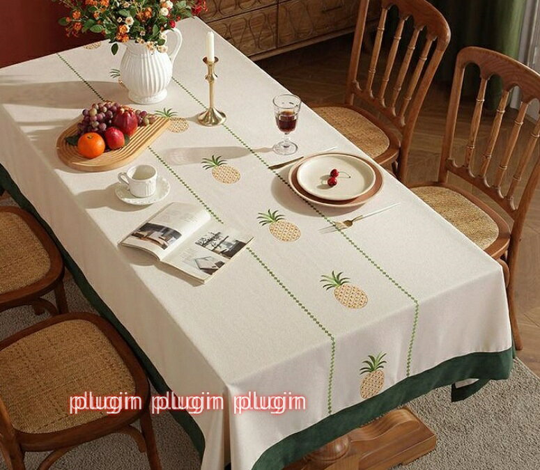 テーブルクロス コットンリネン エスニック 長方形 北欧 テーブルセンター 快適 ヨーロッパスタイル シンプル 無地 テーブルクロス パーティー 結婚式 テーブルカバー ダイニングテーブル用 撥油 お洒落