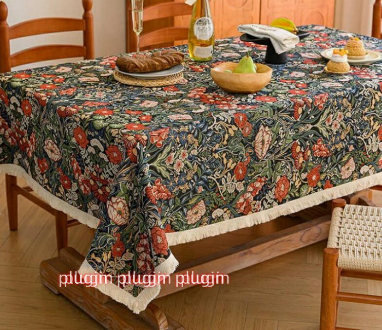 リネン生地 ダイニングルーム 撥油加工 アンティーク しわ防止 キャンプ用 コンパクト 高質 耐熱 食卓 保護シート 北欧INS 弾性 新築祝い 応接室 華やか テーブルクロス ポリエステル テーブルカバー