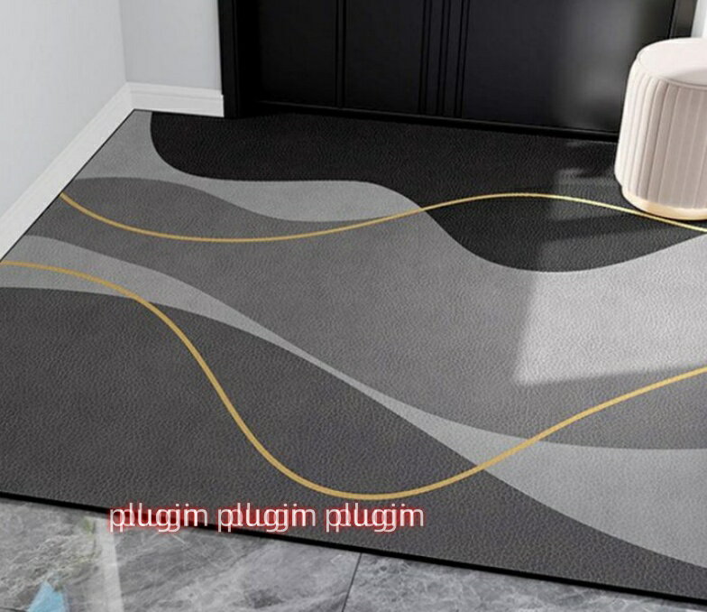 キッチンマット 拭ける PVC 滑り止め 撥水 防水 防汚 PVCキッチンマット 台所マット 厚さ約4mm 床保護..