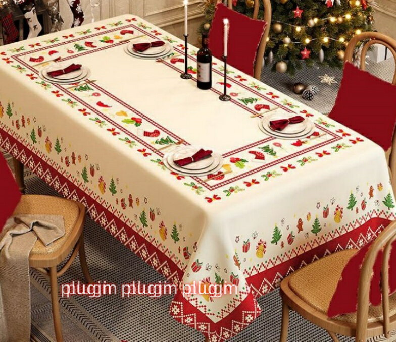テーブルクロス 防水防油 シンプル おしゃれ 可愛い 北欧 汚れ防止 お手入れ簡単 多用途 ダイニングテーブル用 家庭用 パーティー用 クリスマス飾り テーブル...