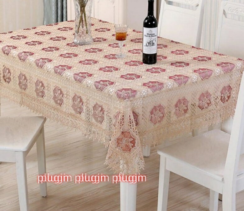 田舎のテーブルクロス古典的なロマンチックの花の刺繍のレース織物テーブルを覆う農家の家の装飾長方形のキッチンのテーブルクロス 夏 カントリー風 爽やかなボタニカルスタイル コーヒー パーティー アウトドアピクニック 用 カバー