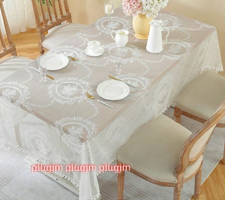 テーブルクロス 正方形 長方形 北欧風 レース 透かし花柄 サイドテーブル 丸テーブル 美しい 上品 家具 敷物 日常の食卓 特別な場所 素敵な空間 コーディネート クリスマス マルチカバー 家電カバー ソファーカバー 丸洗いOK