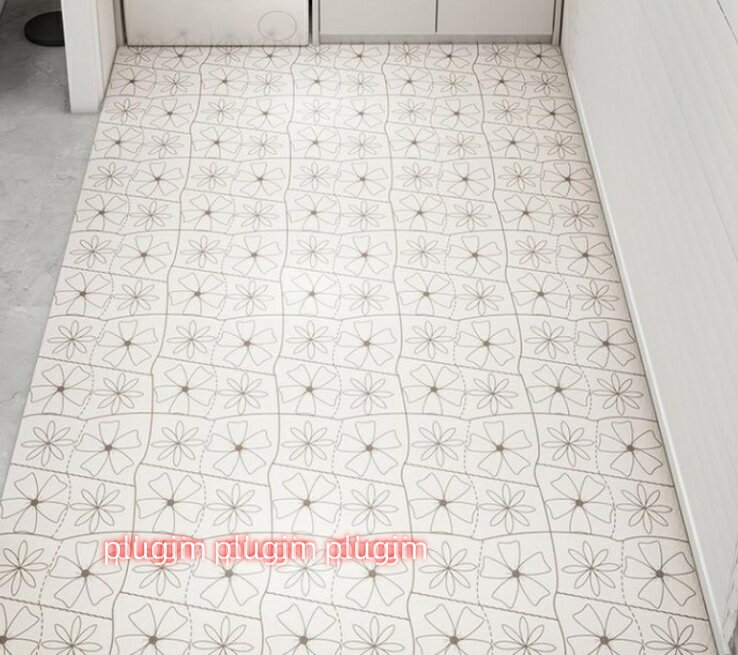 キッチンマット 拭ける 掃除が楽 フリーカット 防水 防汚 大判 ロングタイプ 滑り止めシート付 撥水 北欧 おしゃれ 低反発 厚さ5mm チェック柄 幾何学模様 台所用品 一人暮らし 掃除 簡単 母の日 プレゼント ギフト