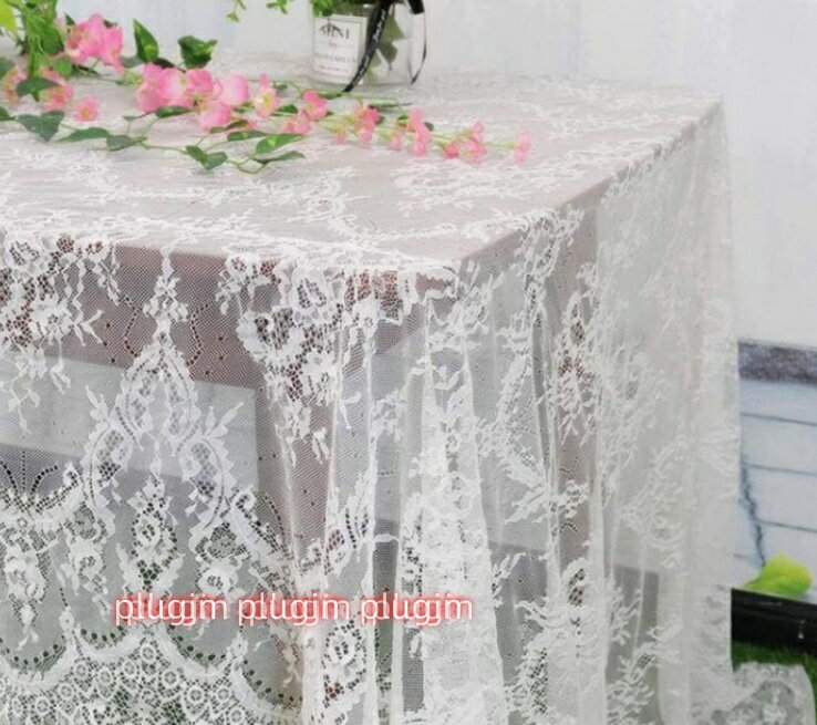 レース テーブルクロス 食卓カバー テーブルカバー 汚れ防止 長方形 簡約 田園風 花園 刺繍花柄 優雅なフリンジ付き 上品なテーブルクロス インテリア 食卓クロス 北欧風 正方形 テーブルカバー 結婚式 パーティー テーブル 飾り