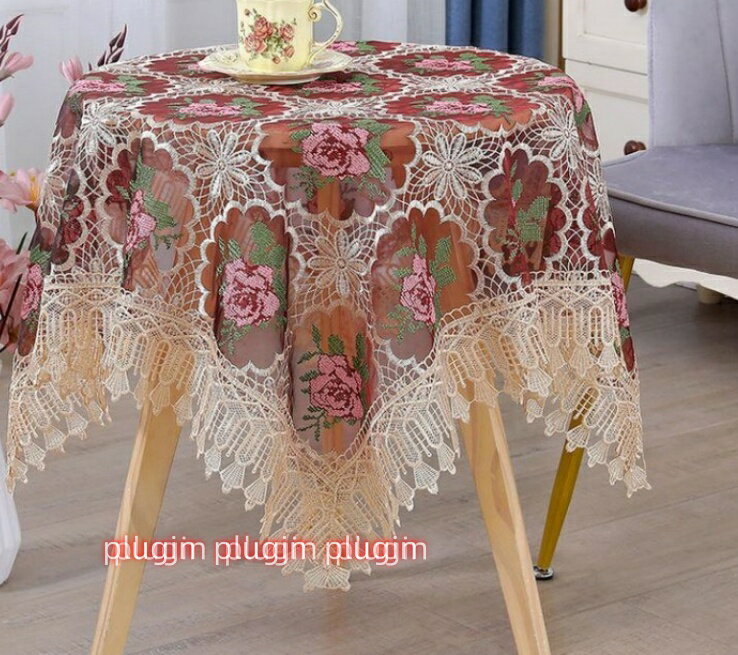 テーブルクロス ハロウイン クリスマス 刺繍装飾 インテリア 美しいジャガード装飾 レース ハロウイン雰囲気 ロマンチック テーブル 装飾品 家庭用 壮大な敷地 庭園 バー ホテル用にも テーブルカバー ファブリック 布