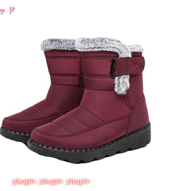 レディース 防滑 ムートン 雨 雪 ショートブーツ ベロクロ あったか レディースブーツ リボン 可愛い スノー 冬ブーツ 暖かい 裏起毛 ショート 防水 防寒 すべり止め オフィス アウトドア 足 冬用靴 暖かく保つ 防寒シューズ