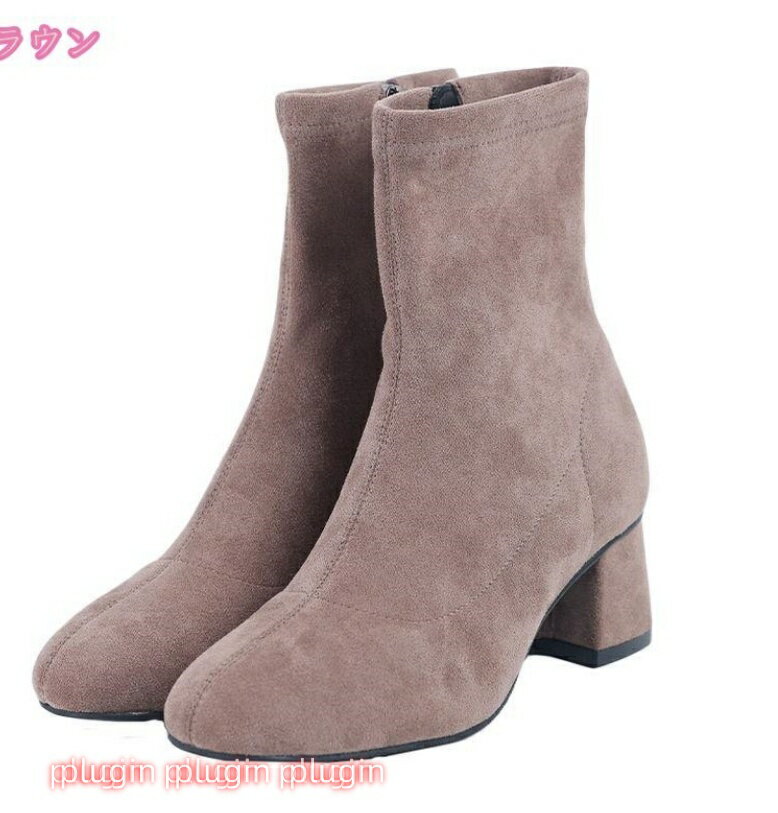 ブーツ ショート ショートブーツ ストレッチブーツ レディース スクエアトゥ ストレッチ 太ヒール チャンキーヒール 痛くない 履きやすい 柔らかい 滑らない 大きいサイズ 小さいサイズ カジュアル 旅行 お出かけ