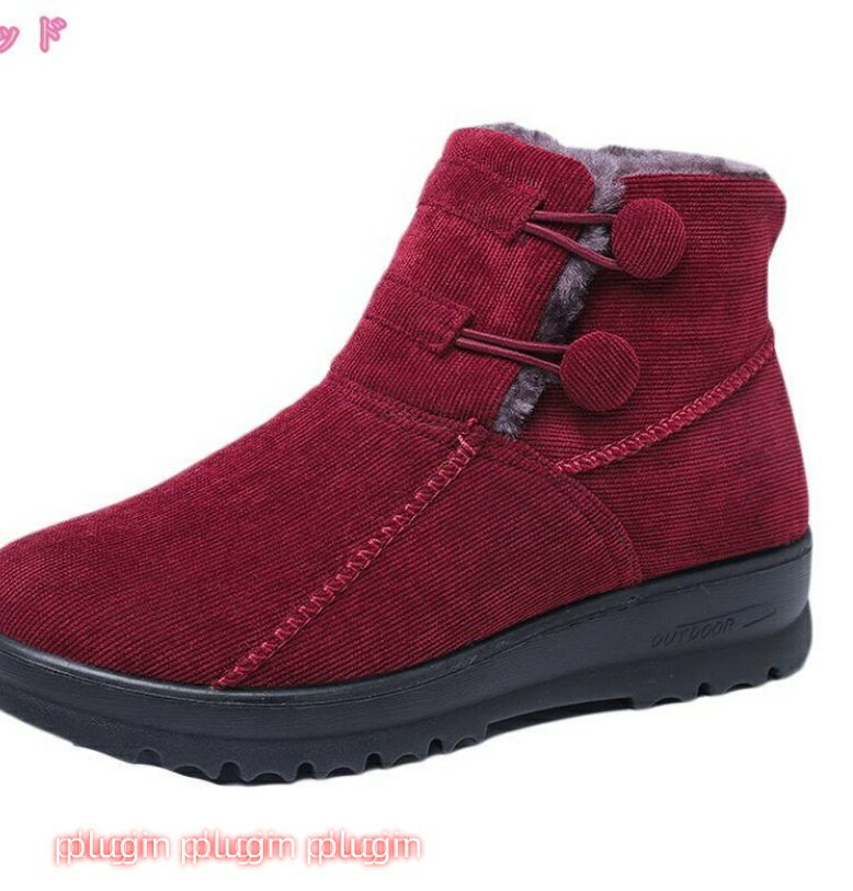 ムートンブーツ レディース ブーツ ツイード生地 ローヒール あったか ショート丈 ボア付き ショートブーツ ウィンターブーツ スリッポン 裏ボア ふわもこ 防寒 保温性 ダウンブーツ 美脚効果 スノーシューズ 長靴 軽い 防滑