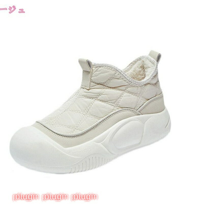 スノー ブーツ レディース ウィンターブーツ 防寒ブーツ 防滑 冬用ブーツ 軽量 秋冬シューズ 暖かい靴 ふわふわ もこもこ ショートブーツ 雪靴 防水 保暖 滑り止め 冬用 綿靴 脱ぎ履きやすい スノーブーツ ダウンブーツ