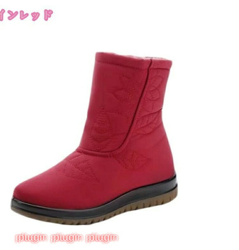 ムートンブーツ 厚底靴 レディース ショートブーツ 防風 撥水 軽量 疲れにくい 冬用 スノーシューズ 滑らない ラウンドトゥ ボア ふわふわ もこもこ 防寒 保温 冬 レディースブーツ 雪仕様 カジュアル 婦人靴 シューズ