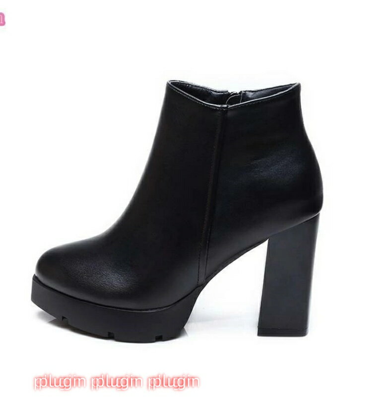 ショートブーツ レディース ポインテッドトゥ 厚底靴 大きいサイズ ブーティ 低反発 歩きやすい 疲れにくい チャンキーヒール ミドルヒール 合成皮革 可愛い 袴ブーツ美脚 防寒 冬靴 秋 冬 ブーツ ブーティー コスプレ