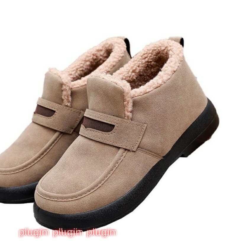 ムートン モカシン レディース 防滑 内側ファー 冬用 雪靴 滑らない 保温 暖かい ボア シューズ ボアスリッポン スリッポン 冬靴 裏ボア あったか 秋冬 大きいサイズ カジュアル 防寒ブーツ スノーシューズ ウィンターブーツ 通勤用 ブーツ