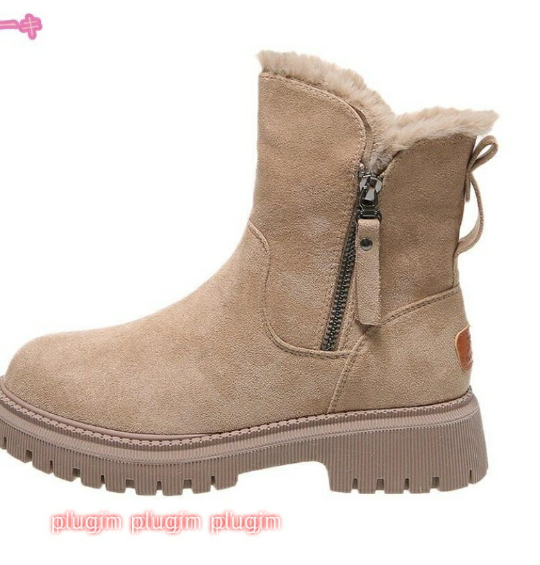 スノーブーツ レディース 防水 防寒 冬用ブーツ 冬靴 防寒ブーツ ショートブーツ ウィンターブーツ メ..