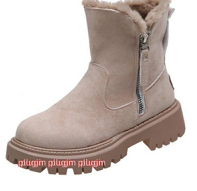 スノーブーツ レディース メンズ 長靴 防水 防滑 滑らない スノーシューズ 大きいサイズ ブラック 超軽量 滑り止 アウトドア 雪靴 綿靴 冬用 防寒 保暖 ウィンターブーツ 暖かいアンクルブーティ 防水 耐磨耗 厚底