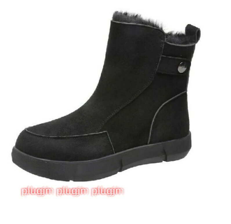 ムートンブーツ スノーシューズ スノーブーツ レディース ショートブーツ 防滑 防寒 暖かい 雪靴 滑らない 短靴 通学 通勤 ショート 防寒 カジュアル 靴 秋冬もあったか ムートン風 かわいい もこもこ 裏ボア 雪靴 暖かい 冬