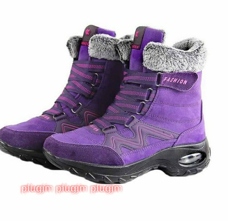 おしゃれ アウトドア 登山靴 スノーブーツ レディース 美脚 トレッキング スノーシューズ ハイカット 防水 防風 裏起毛 カジュアル スニーカー 通勤 通学 日常着用 ハイキング ブーツ 雪靴 綿靴 耐久性 脱ぎ履き便利